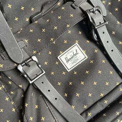 Black Herschel Backpack Little America 