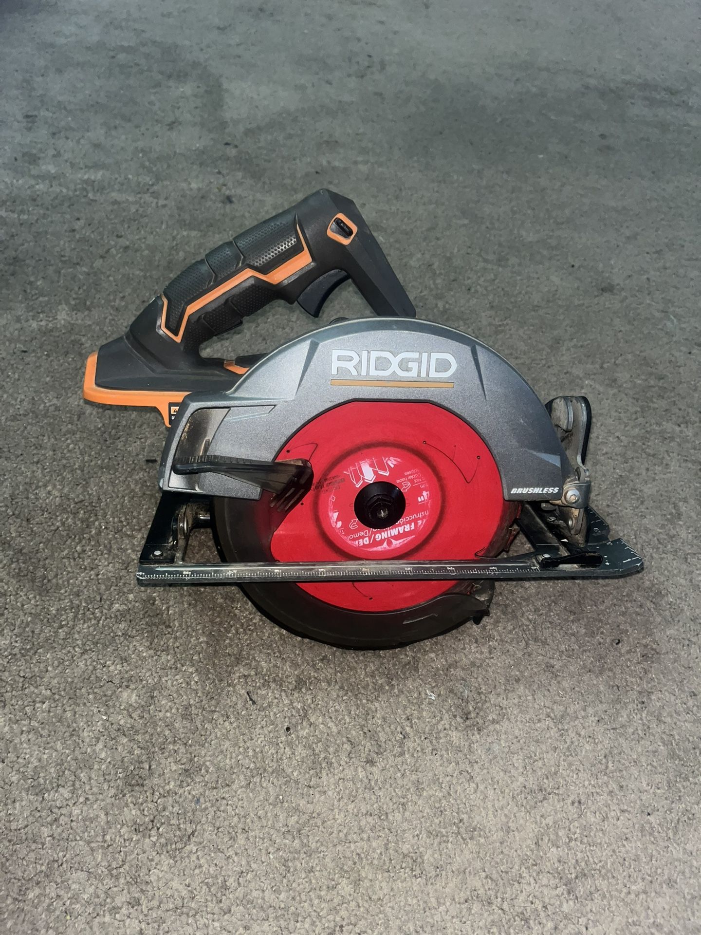 RIDGID 18V. CIRCULAR SAW 