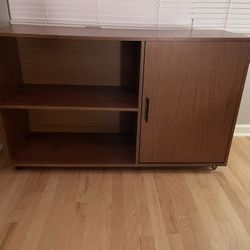 Wooden Cabinet with Shelves. Sideboard. TV Stand.