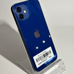 Apple iPhone 12 Blue 64GB Mint Unlocked For All Carrier T-Mobile Verizon Metro Boost Spectrum AT&T 
