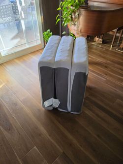 Tri Fold Memory Foam Camping Bed