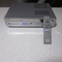 Panasonic Home Theater Receiver And  5-disc Dvd  Player And Cd Player With Remote Control In Excellent Condition . 