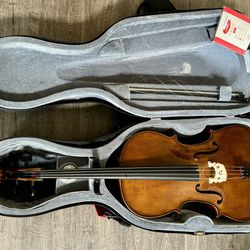 Cremona SC-175 Student Cello 1/2 Size With Travel Case