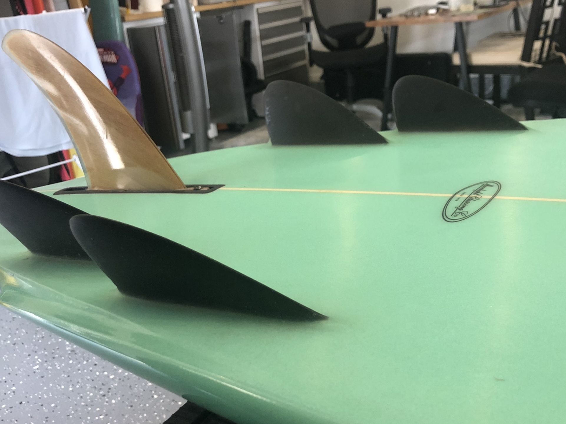 6’ 8” Bonzer Surfboard -Campbell Bros Egg