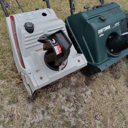 Come Get These snowblowers