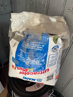 FREE Mapei grout in gray