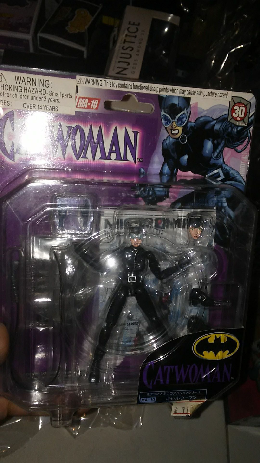 Batman catwoman microman action series MA-10 mini figure
