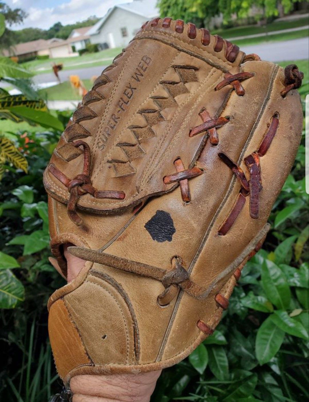 SPALDING BOBBY MURCER SIGNATURE BASEBALL GLOVE #42-3361 PROFESSIONAL MODEL