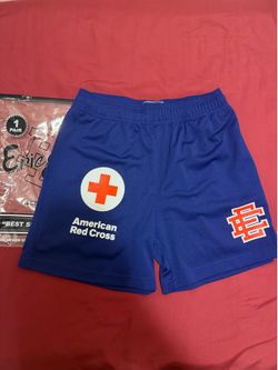 Eric Emmanuel American Red Cross Shorts