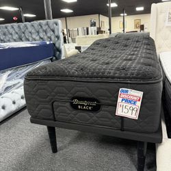 Twin XL Beautyrest Black Mattress $899. Add Adjustable Base For $699. Delivery Available 