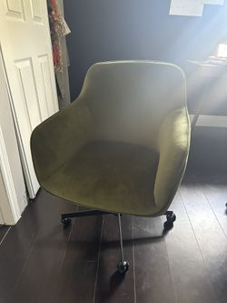 Olive Green Swivel Chair