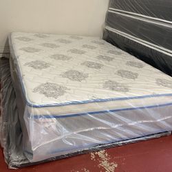 Full Size Mattress 14” Inches Pillow Top Of High Quality Also Available in Twin-Queen-King and Cali-King Same Day Delivery
