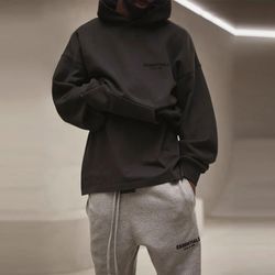 Authentic ESSENTIALS Hoodie Stretch Limo