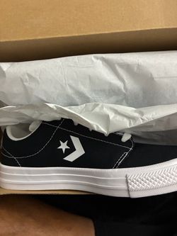 Converse Low-Top Canvas Sneakers Black White