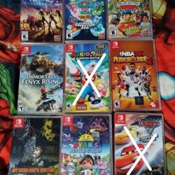 Nintendo Switch Games, $16 Each