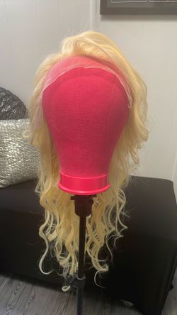 Blond Lace Frontal Human Hair Wig