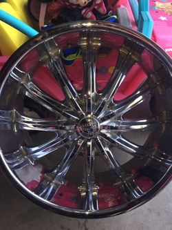 4 Bentchi 24 inch rims