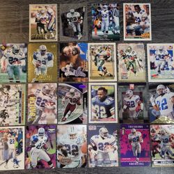 (22) Emmitt Smith Football Card Lot Dallas Cowboys - Multiple Available