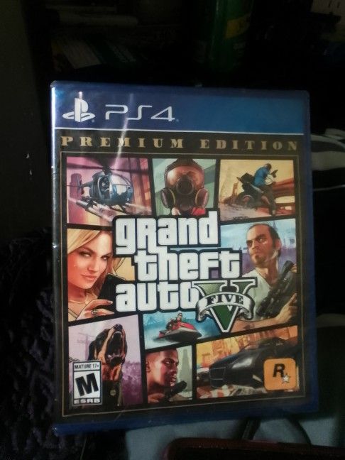 GTA V (Grand Theft Auto 5) Premium Edition - PS4 Game - Excellent Condition!