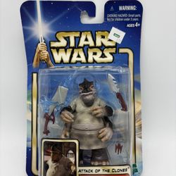 Dexter Jettser - Star Wars Attack Of The Clones  Hasbro 2002 Action Figure New 