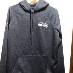 Under Armor Combine Authentic Seattle Seahawks Women’s Navy Hoodie Pullover Jacket Size Medium 