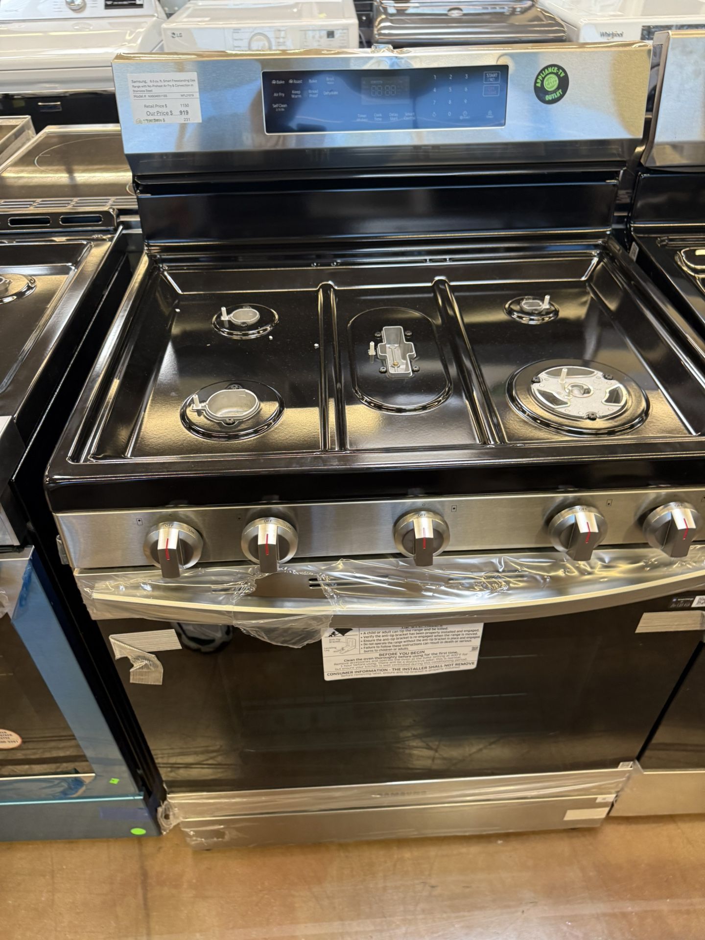 Samsung 30” Gas range with air fry,New Products : American Fashion Style Bags On Sale