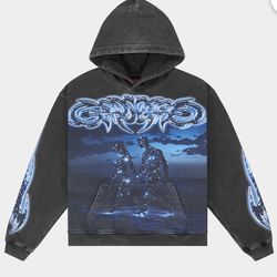 GodSpeed/Starstruck hoodie/black washed