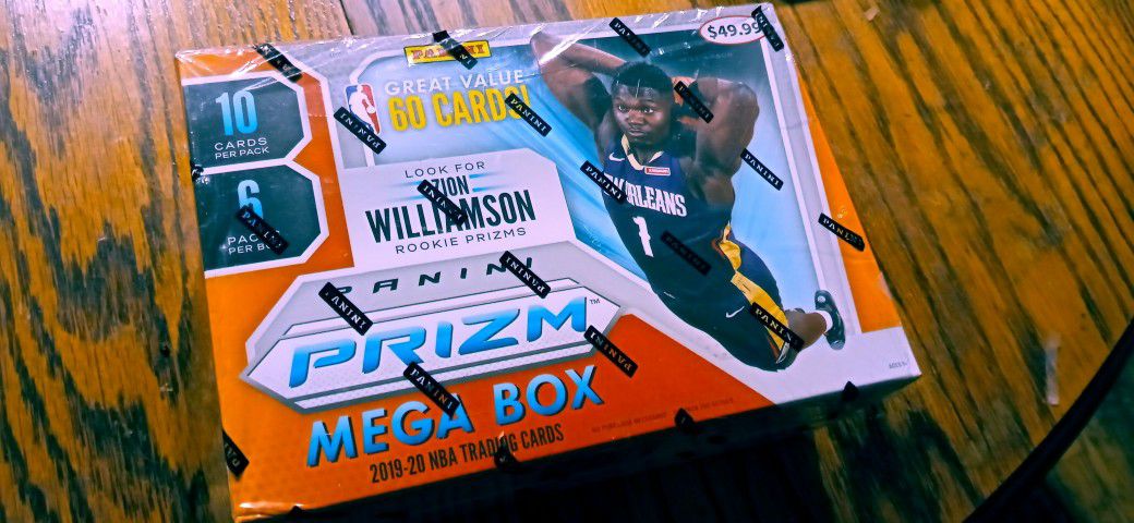 NBA Prizm Mega Box Ja And Zion RC  Etc 
