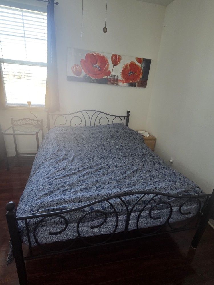 Full-size Matress And Bed