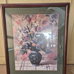 Floral Framed Picture