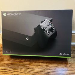 New Xbox One X 4K Gaming Console 