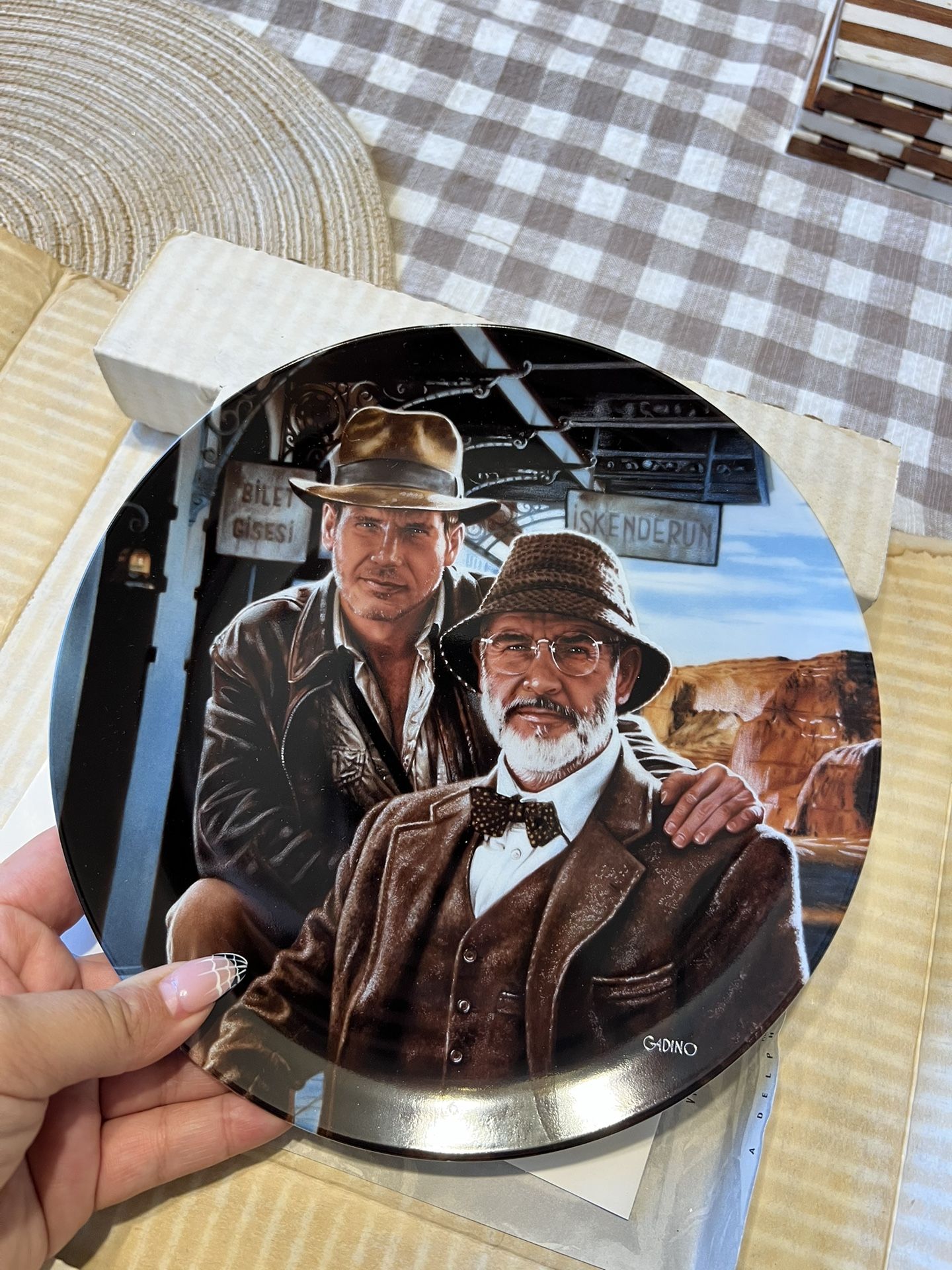 Indiana Jones Collector Plates