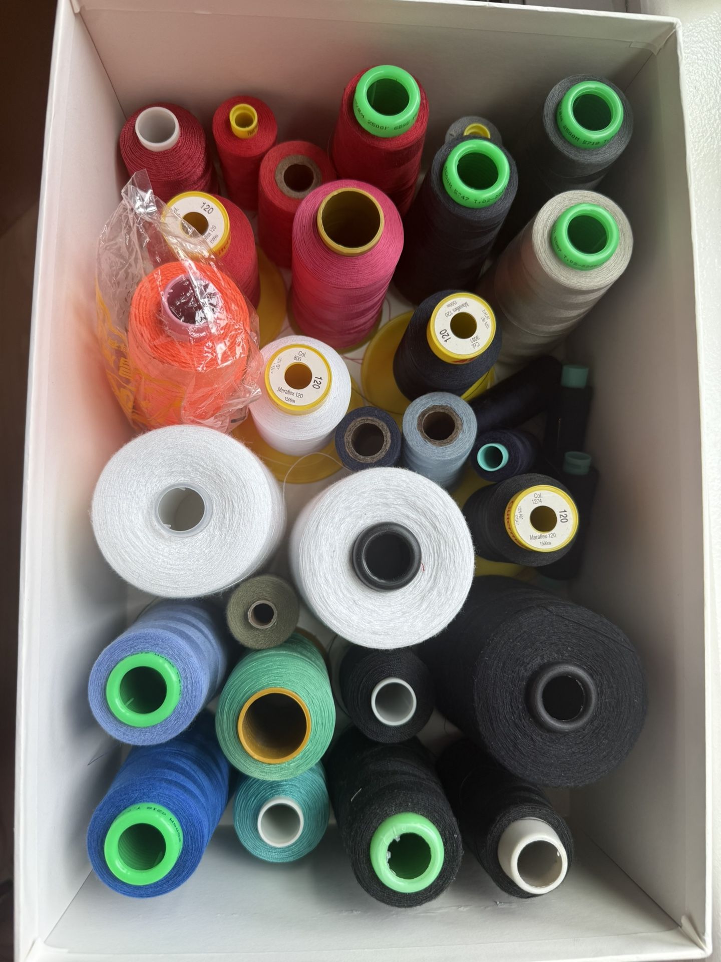Mixed Thread Bundle – Various Colors & Types 
