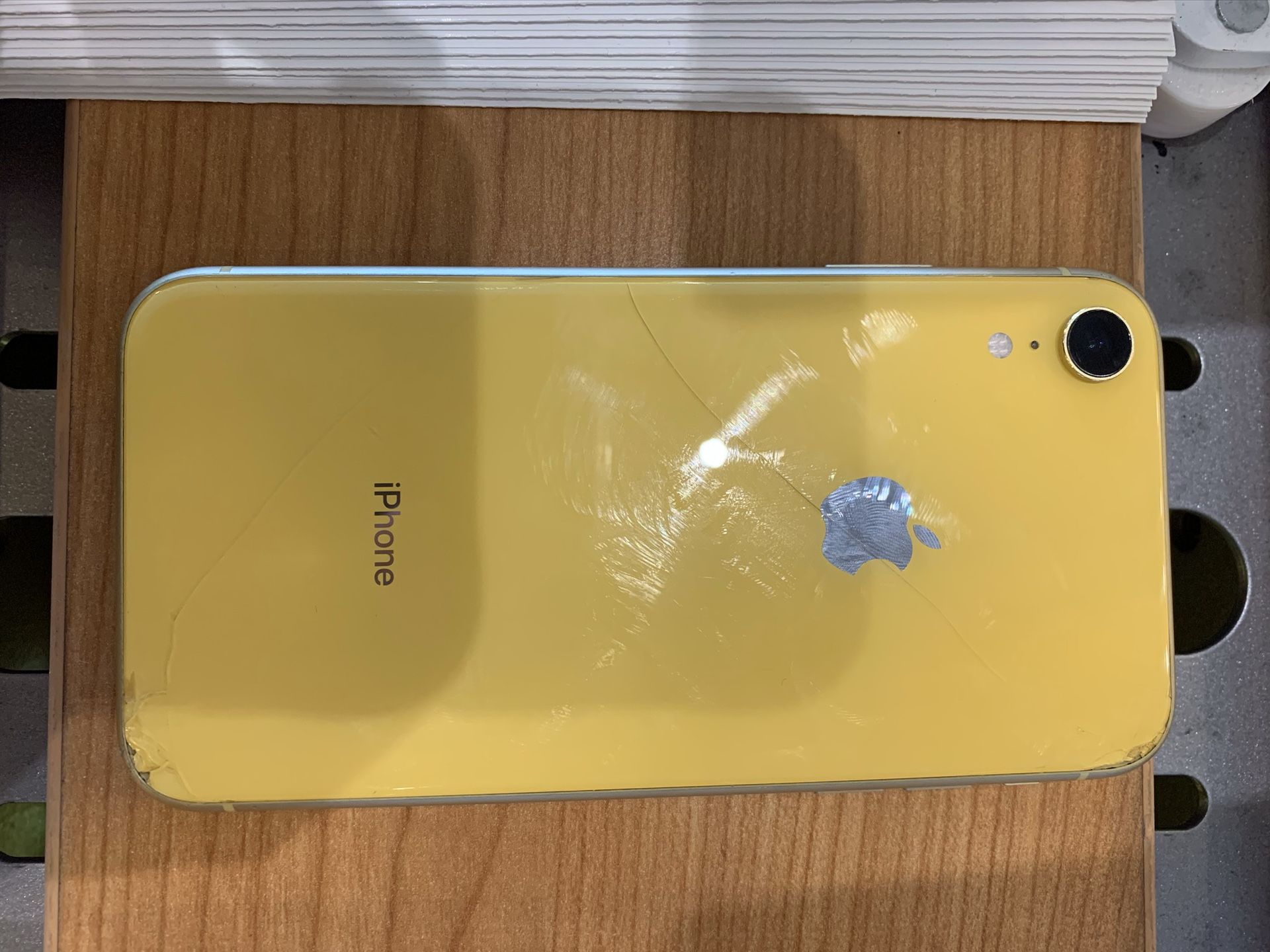 Yellow iphone xr