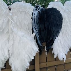 Big Wings For Halloween. Handmade 