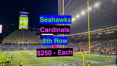 Seahawks Cardinals Tickets