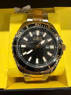 Invicta Pro Diver current wave  Gold-Tone Watch