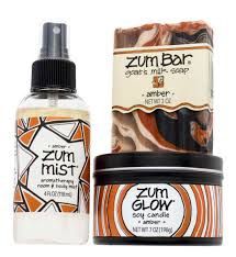 Amber Scented Mist Soap Soy Candle Set 