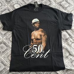 50 Cent Graphic Tee Sz. XL (fits like Med-L)