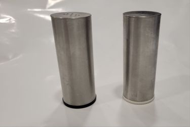 Ikea Plats Salt and Pepper Shakers Stainless