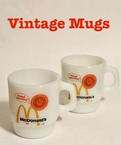 Vintage McDonald’s Mugs