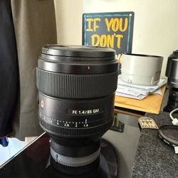 Sony FE 85mm GM 