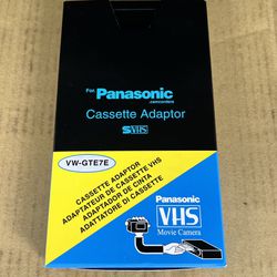 Motorized PANASONIC Movie Camera Cassette Adapter VW-GTE7E - New
