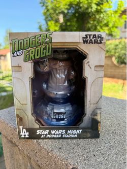 Dodgers Grogu Bobblehead