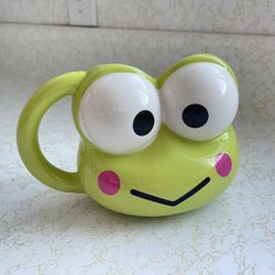 SANRIO KEROPPI LARGE COFFEE CUP MUG SMALL PLANTER VASE DECOR PEN PENCIL HOLDER