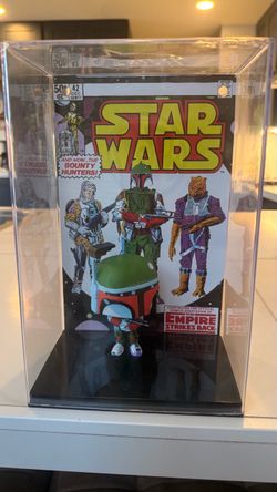 Star Wars Boba Fett Figure in Display Case