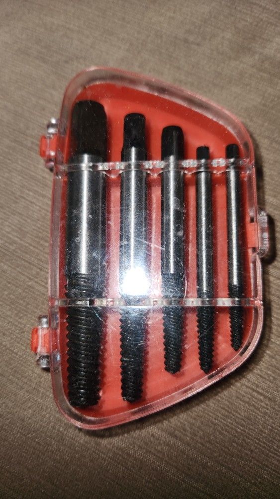 Drill And Screw Extractor 5pc Set