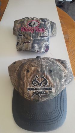 Realtree & Mossy Oak Hunting Caps $8 each or both $15