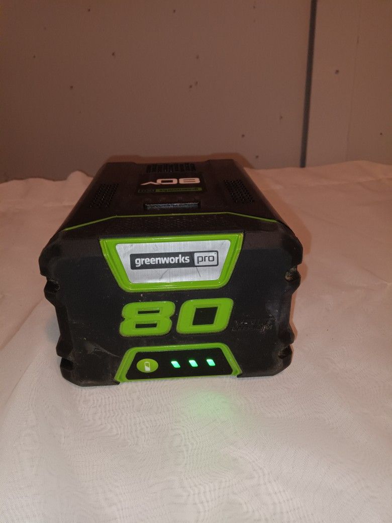 80 Volt 2 Amp Hour Greenworks Pro Battery