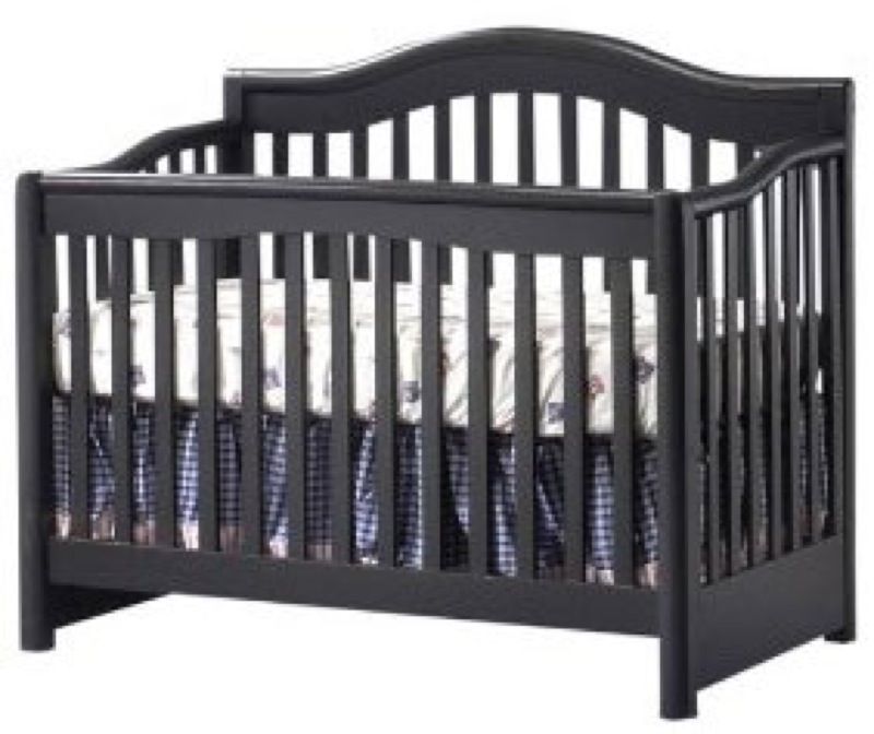 Sorelle Vicki 4-in-1 Crib + toddler rail